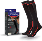 Hansaplast Sports Compression Socks, Muscle Support Compression Socks, Muscle Recovery Compression Socks, 1 Pair, L/XL