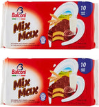 Balconi Mix Max Cake Bars (10 per pack - 350g) - Pack of 2