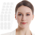 Ear Correction Stickers 30 Pcs, Invisible Ear Tape for Prominent & Big Ears, Transparent Silicone Patches for Adults, Painless Ear Contour Support for Flat Look