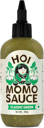 HOI MOMO SAUCE | Classic Green | 250 gm - Veg | Dipping & Serving Sauce