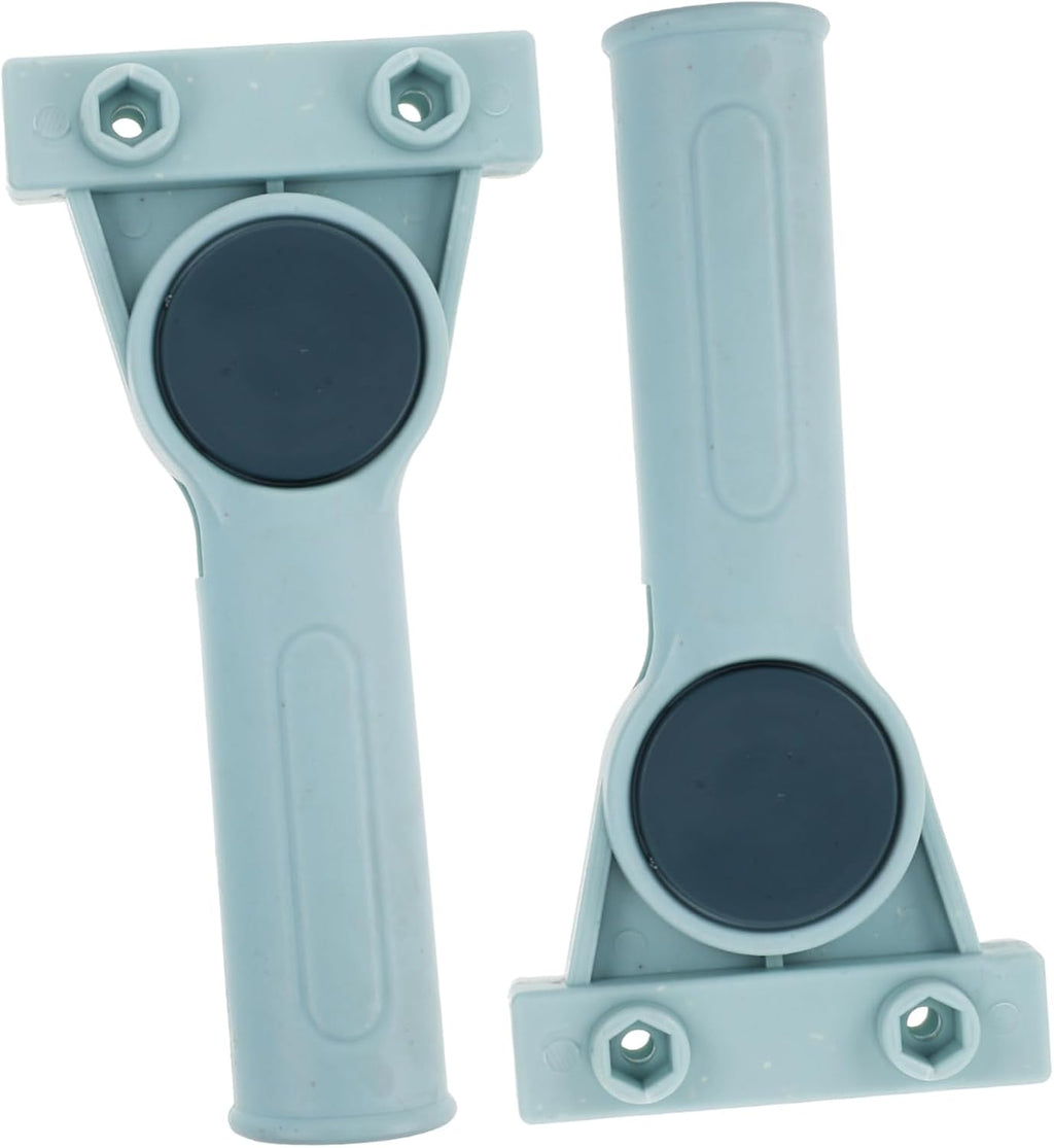 COLLBATH 2pcs Mop Rod Replacement Clip Mop Pole Handle Clamp Detachable Holder for Floor Cleaning