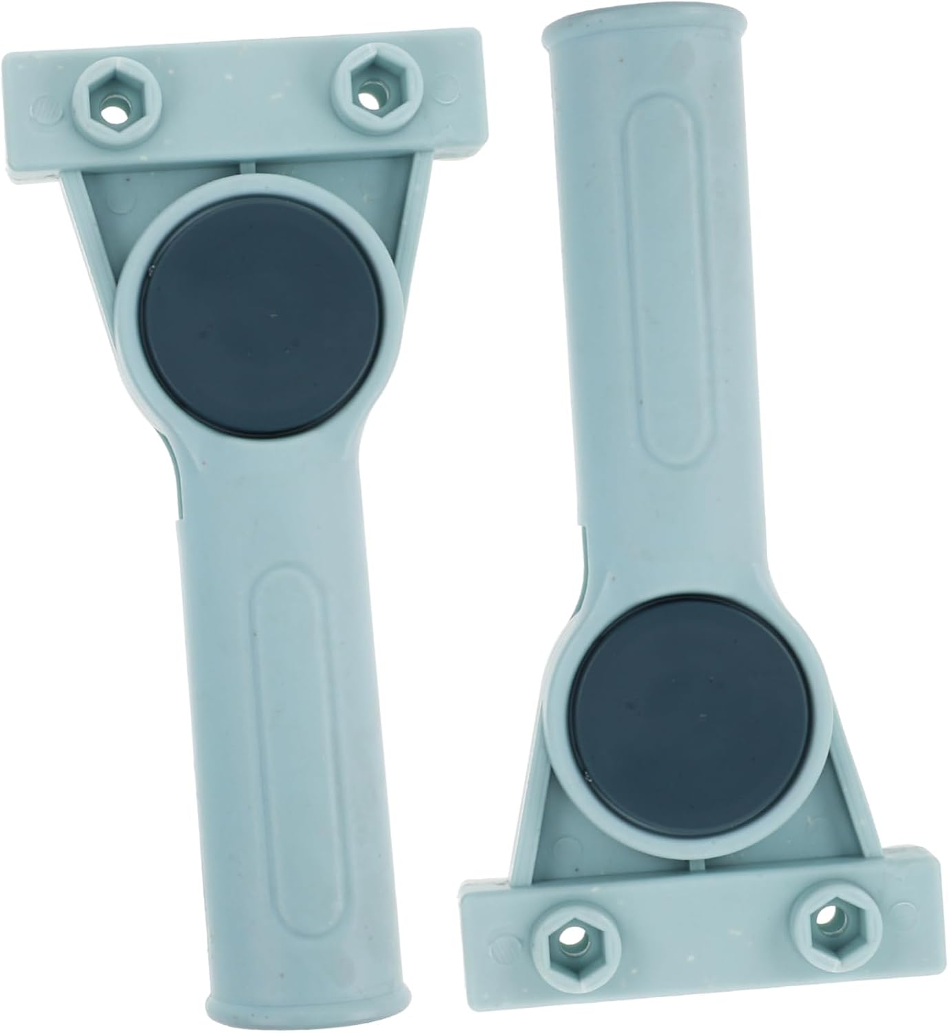 COLLBATH 2pcs Mop Rod Replacement Clip Mop Pole Handle Clamp Detachable Holder for Floor Cleaning