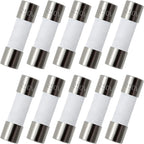 Pack of 10 pcs F10AL Fast-Blow Fuse 10A 10amp 250V Ceramic Fuses 0.2 x 0.79 inch / 5 x 20 mm (F10A Ceramic)