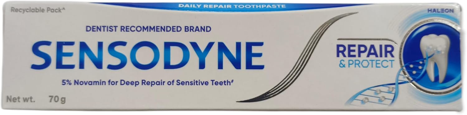 Sensodyne Repair Protect Toothpaste with Fluoride 70 gm - Pack of 1