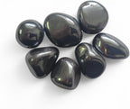 PACHAMAMA ESSENTIALS Hematite Tumbled Stone - Healing Stone (7 pcs) 10-20mm, Varies