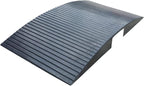 Curb ramp Bridge Ramp for Get in and Out of Houses, Rubber Threshold Ramps for Wheelchairs/Walkers, Non Slip Indoor Outdoor Patio Transition Ramp (Size : 38 * 90 * 7Cm(15 * 35.4 * 2.8Inch))