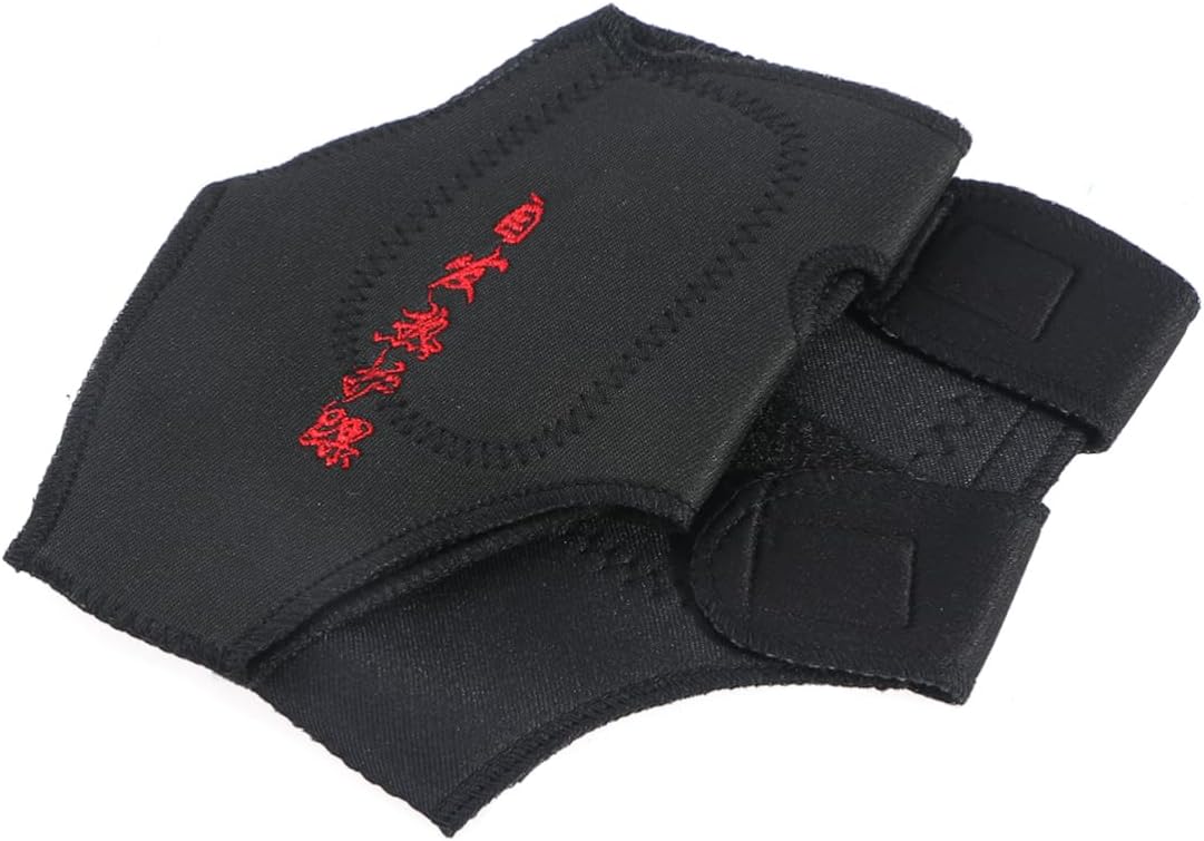 FOMIYES Pair Ankle Barce Magnetic Ankle Pad Self Heating Ankle Belt Thermal Ankle Support Adjustable Ankle Braces Ankle Protection Brace Thermal Ankle Pad Breathable Ankle Strap, medium, Black