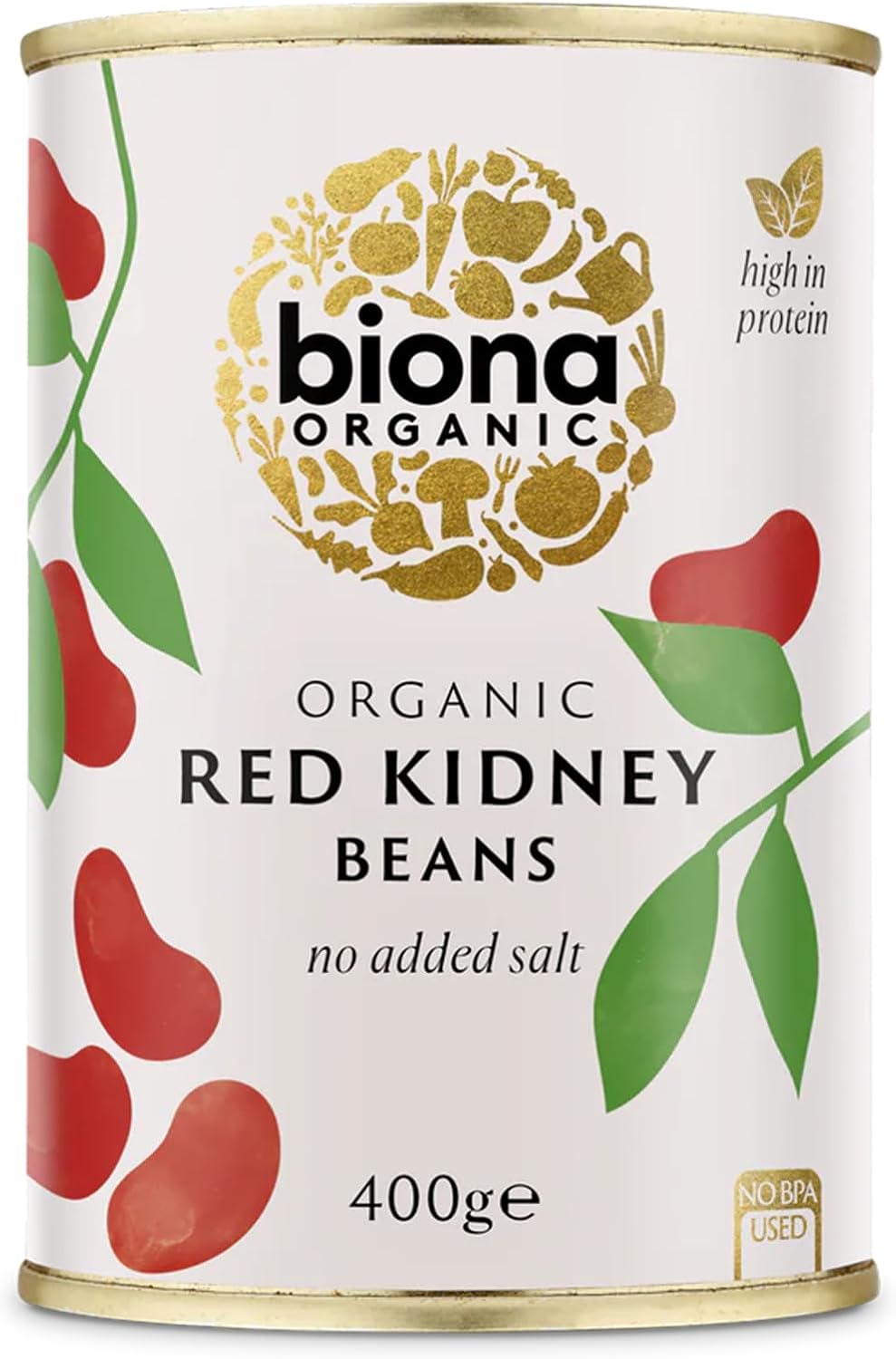 Biona Organic Red Kidney Beans 400g - 3 Pack