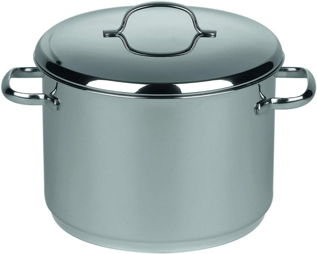 Riess 1905-043 Cristal High Pot with Cover, Diameter-16 cm, Golden