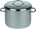 Riess 1905-043 Cristal High Pot with Cover, Diameter-16 cm, Golden