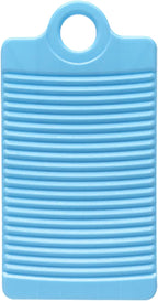 MAOYE Plastic Mini Washboard Washing Board for Kids Shirts Clean Laundry Lime Washboard for Laundry (blue)