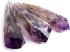 Beautiful 1PC Large Raw Amethyst Magic Wand Scepter Crystal Column Point Purple Stones Home Decor Ornaments Crystals and Stones(Large)