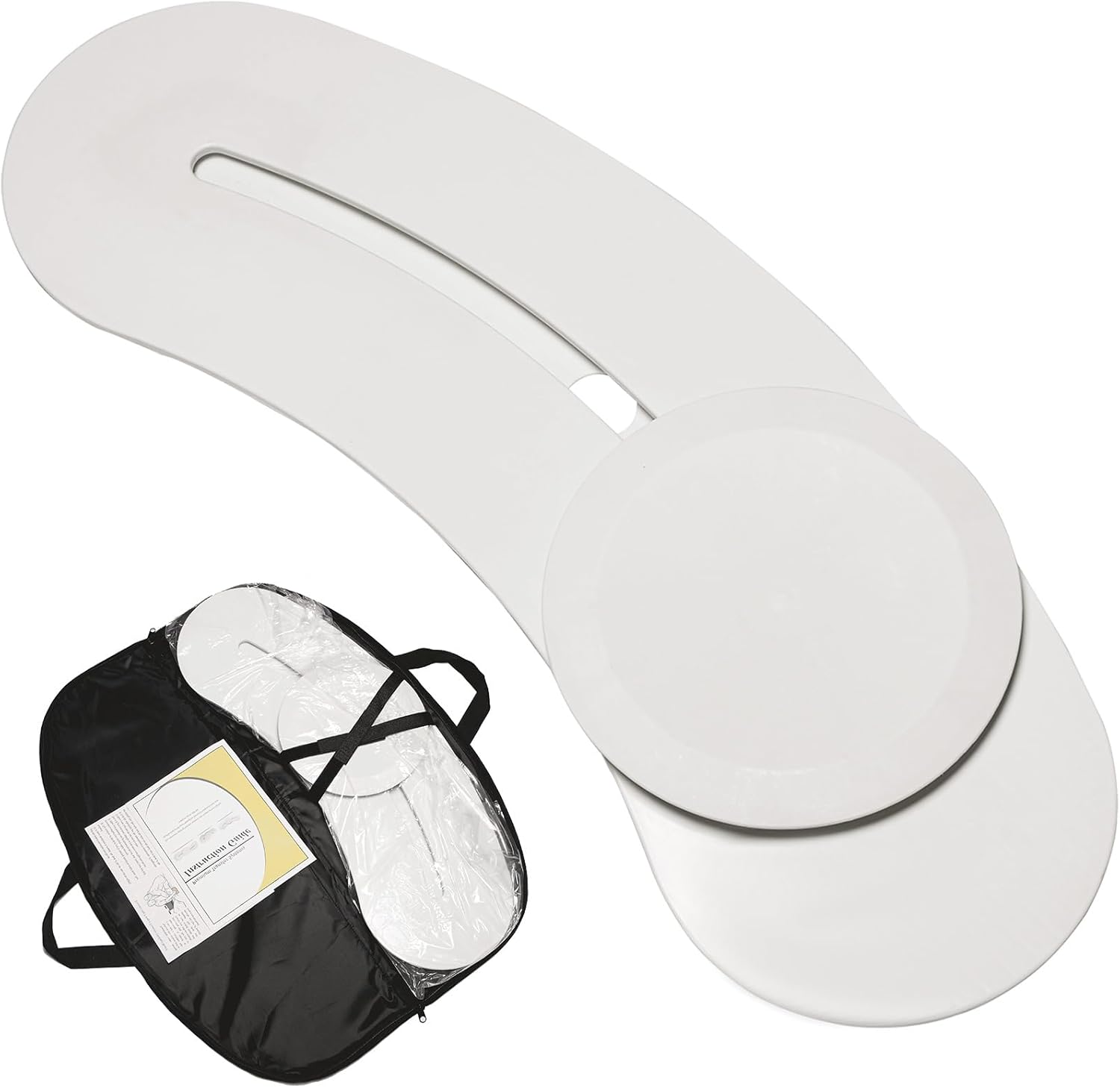 Transfer Board for Wheelchair Users, Sliding Board Transfer to Wheelchair, Transfer Board for Elderly and Disabled(No-Lift Transfer System for Disabled, Patient)