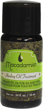 Macadamia Natural Oil Healing Oil Treatment Nourishing Hair Oil for Shine & Frizz Control, Sulfate & Paraben Free, 0.34 oz