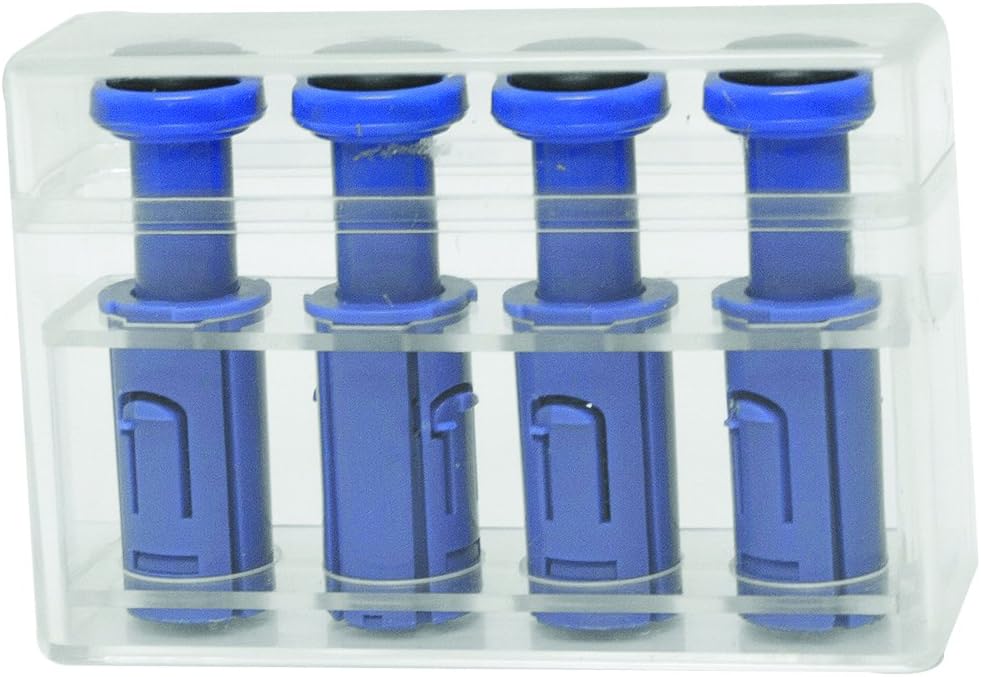 CanDo Multi Digi-Flex, Matching Finger Button Set, Blue