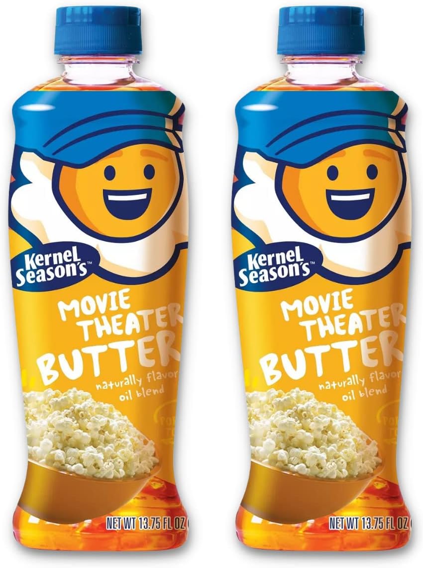 Kernel Season's Movie Theater Popcorn Oil, Butter, 13.75 Ounce, 2 Count