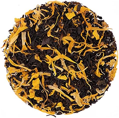 English Tea Store Chocolate Flavored Black Tea - 4oz | Loose Leaf Ceylon Tea with Natural Flavoring | Rich Dessert Tea for Milk & Sugar | Decadent Afternoon Blend | Serve Hot or Iced