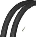 22 Inch Manual Wheelchair Wheel Polyurethane Solid Tire Suitable for A Variety of Wheelchairs(Black)