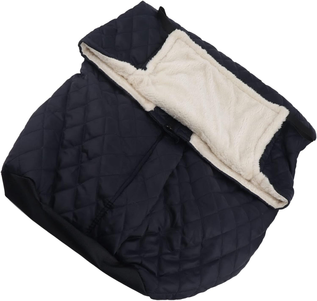 Wheelchair Blanket,Thicken Warm Wheelchair Fleece Wrap Blanket Double Layer Designed Wheelchair Cover for Adults The Aged Patient (Black)