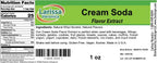 Cream Soda Flavor Extract (1 oz, ZIN: 529105)