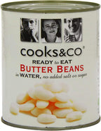 Cooks & Co Butter Beans In Water - 400g - Pack of 1