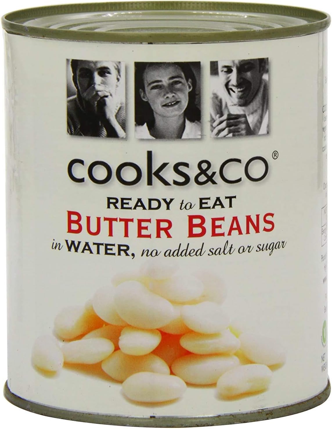 Cooks & Co Butter Beans In Water - 400g - Pack of 1
