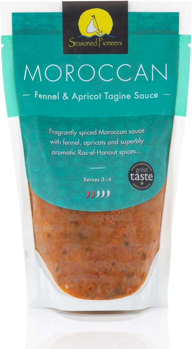 Seasoned Pioneers - Moroccan Fennel & Apricot Tagine Gourmet Cooking Sauce