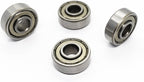 Rollator Caster Wheel Bearings,Wheelchair Caster Bearings,Rollator,Transport Chairs,Wheelchair,Universal Replacement Parts.ID8.0*OD22*T9mm,Compatible with 8.0MM (5/16") Wheel axles,STDS1011,(4pcs)