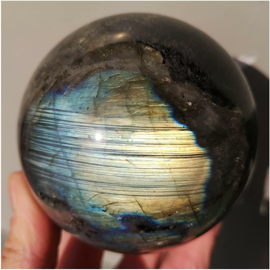 Health & Household Natural Labradorite Crystal Sphere Ball Healing
