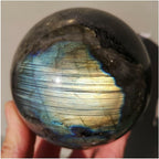 Health & Household Natural Labradorite Crystal Sphere Ball Healing