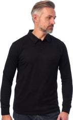 Merino Wool Polo Shirt Men - Anti-Odor 100% Merino Wool Shirts for Men Short Sleeve and Long Sleeve Breathable Polo