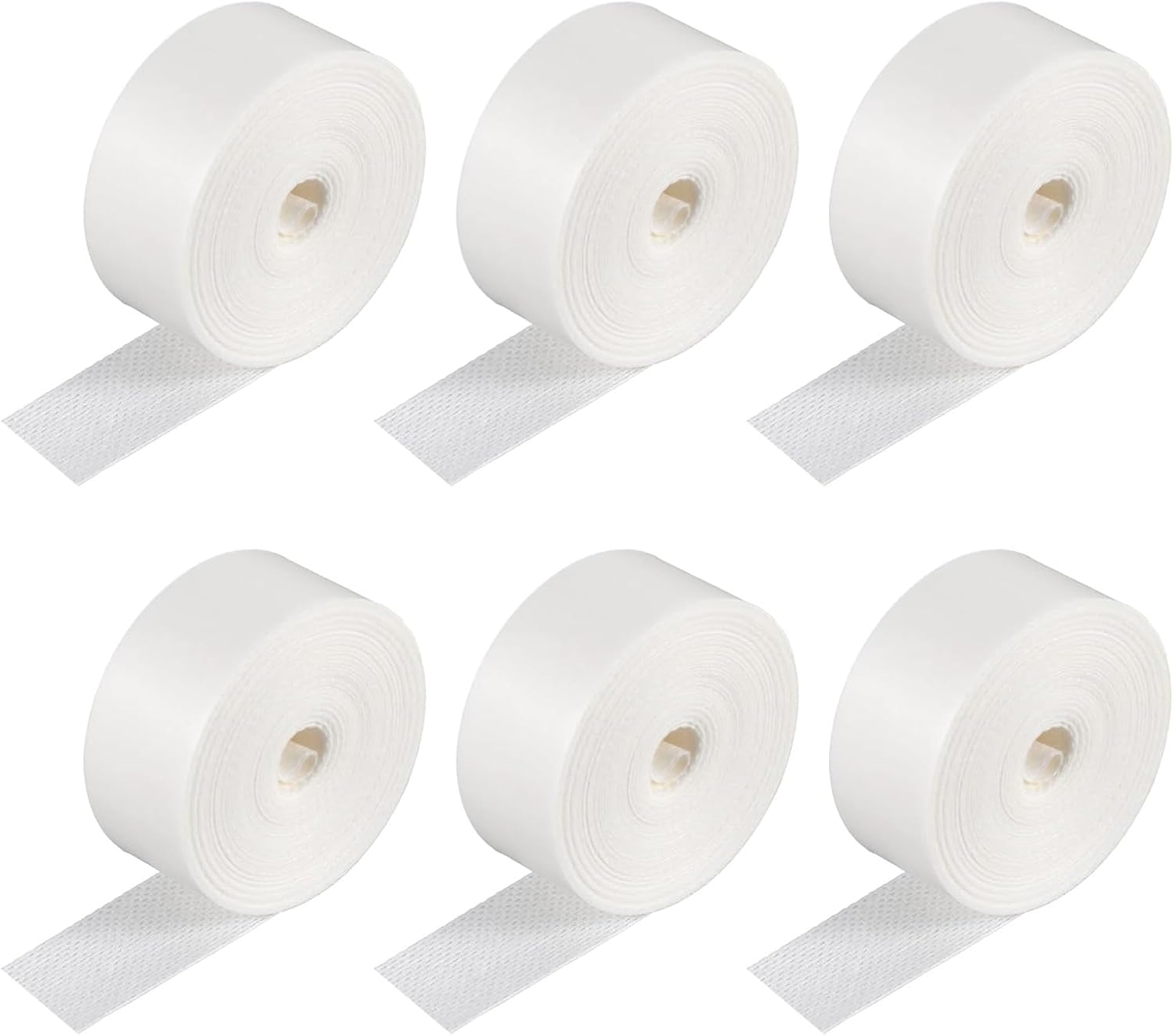 6pcs self-adhesive collar stickers, disposable women's men's hat shirt collar neck pad with transparent tape, absorbent and sweat wicking, invisible sweat pad for hat armpit shirt neck (8m)
