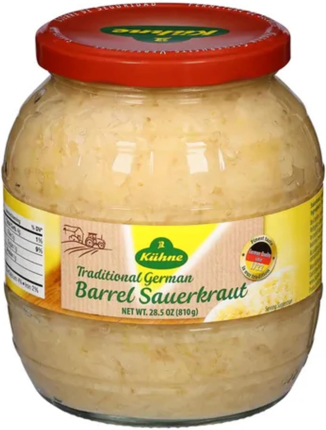 Kuehne former Gundelsheim Barrel Sauerkraut (1.8 pound)
