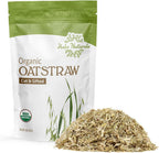 Halo Naturals Organic Oatstraw Cut & Sift, 4 Ounces, USDA Certified | Resealable Pouch| Packaged in The USA (Pack of 1)