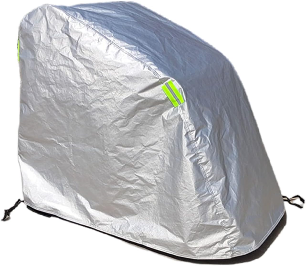 Wheelchair Cover Waterproof Thickened Velvet Lining,Outdoor Mobility Scooter Covers,Travel Storage Power Electric Wheelchair Accessories with Free Carrying Bag (Silver)