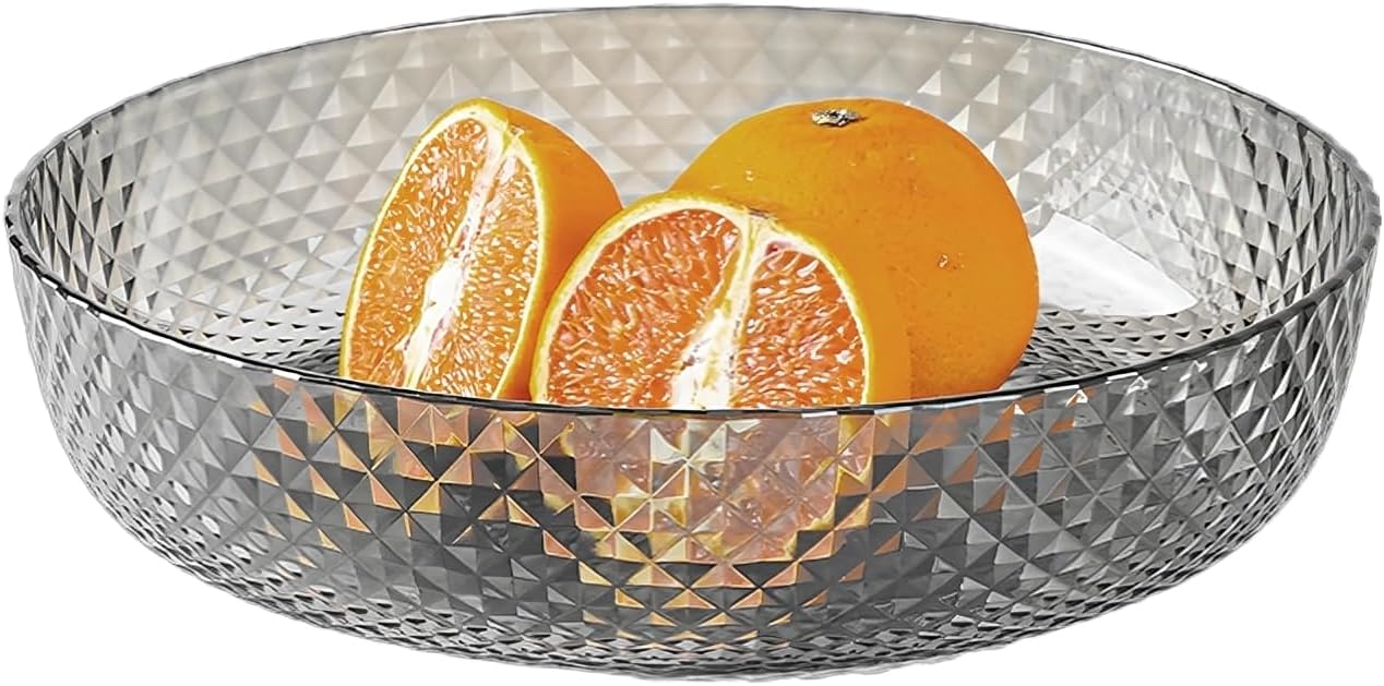 Zcooooool Fruit bowl Stylish designed Fruit Basket Food Grade Plastic Super Durable Fruit Bowls