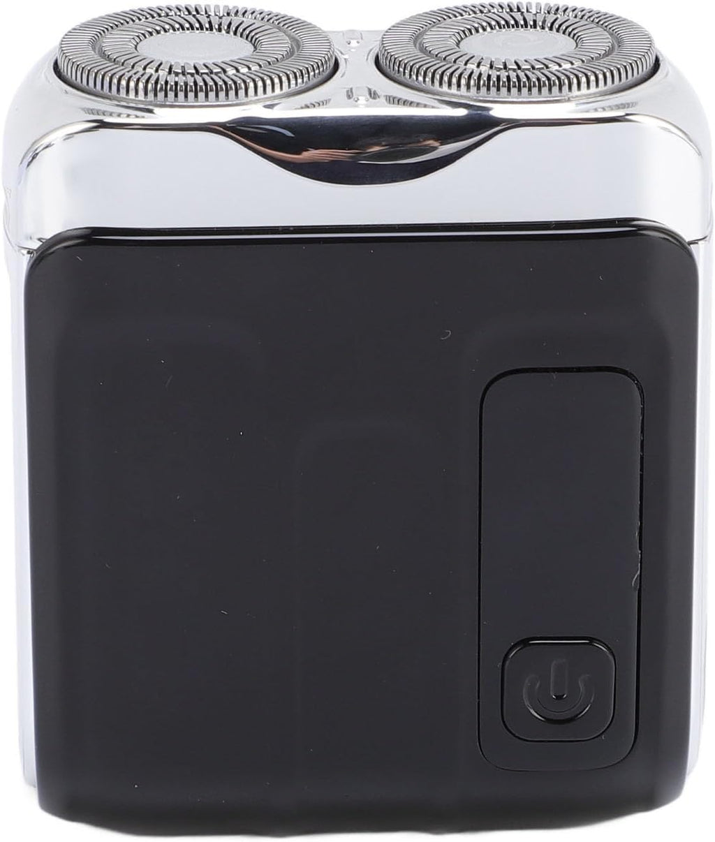 Electric Trimmer Pocket Size, LED Digital Dye Mini Ergonomic Beard Trimmer (Black)