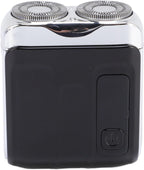 Electric Trimmer Pocket Size, LED Digital Dye Mini Ergonomic Beard Trimmer (Black)
