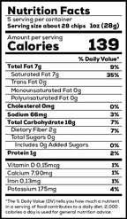 Desi Flavors Organic Plantain Chips | Kerala Banana Chips | Healthy Coconut Oil Plantain Chip Snacks | Sea Salt | 10 oz (Pack of 2 Bags)