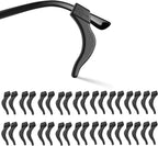 SMARTTOP Eyeglass Ear Grips -20 Pairs eye glasses ear grippers Anti-slip Holder, Silicone Ear Hook, glasses ear grip Sleeve Retainer for Sports Glasses, Sunglasses Reading glass