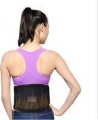 Far Infrared Fever Lumbar Brace Vibration Massage, Lower Back Support Belt for Men Women Pain Relief,Heat Retention