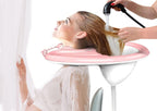 Inflatable Washing Hair Basin,Portable Shampoo Basin,Hair Washing Tray-Medical Shampoo for The Disabled,Pregnant Women,Bedridden and Handicapped,Elderly&Child-Wash While in Wheelchair or Chair at Home