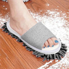 1 Pair Washable Microfiber Dust Mop Slippers Lazy Quick Cleaning Floor Cleaning Bathroom Shoes Cleanning Tools Slipper