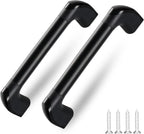 RV Grab Handle, Aluminum Automotive Entry Door Assist Bar for Camper, Trailer, Truck, Cargo Trailer, Boat (2 Pack,Black)