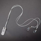Hearing Aids Clip Holder Portable Hang Rope Anti Lost Hearing Amplifier Lanyard Clips（3 Sets，Includes 7mm/9mm/11mm Silicone Loops * 6）