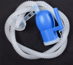 1.6M/ 63inch Replacement Clear Corrugated Plastic Urine Bottle Tube for Male Urinal System