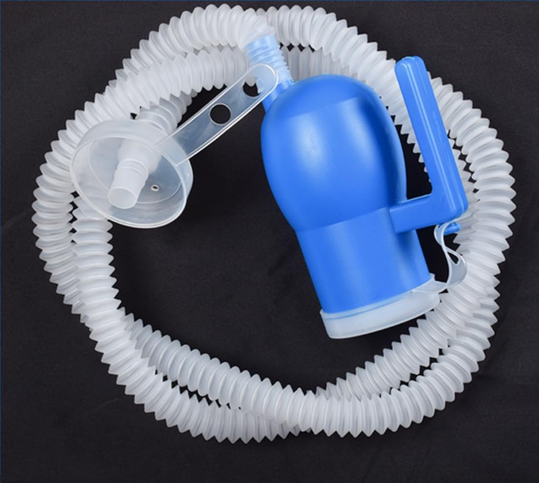 1.6M/ 63inch Replacement Clear Corrugated Plastic Urine Bottle Tube for Male Urinal System
