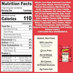 Frito Lay Baked Cheetos Crunchy Flamin' Hot, 0.87 Ounce Pack of 40