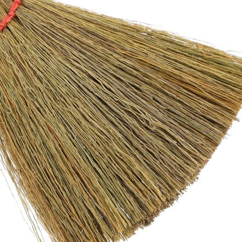 Witch Altar Broom, Wicca Brush DIY Craft Jewelry Making Pendant Wiccan Ritual Altar Witches Broom Handmade Mane Broomstick for Ceremonial Wall Decor 14cm