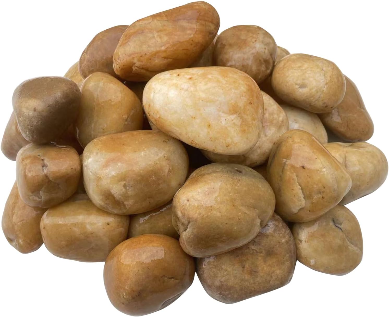 Sauna Stone & Sauna Rocks, Natural Pebbles Quick Heating Retention Steam Sauna for Stove and Heaters, 10KG (22lbs/CTN)